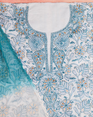 Lamia Cotton Gota Patti Suit Set