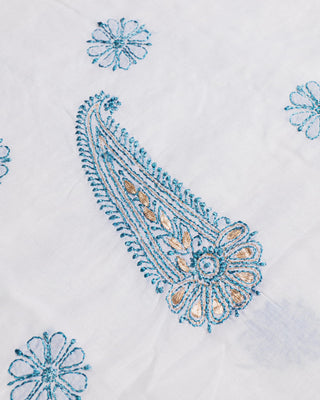 Lamia Cotton Gota Patti Suit Set