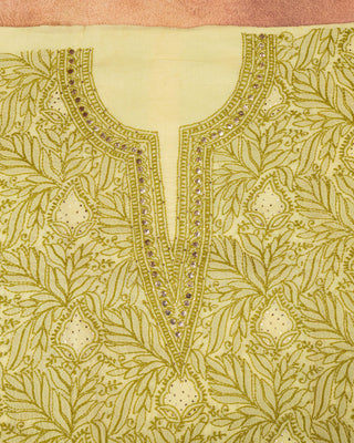 Amaara Cotton Unstitched Three Piece Suit