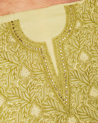 Amaara Cotton Unstitched Three Piece Suit