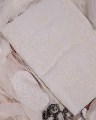 Anaa Cotton Unstitched Three Piece Suit Set