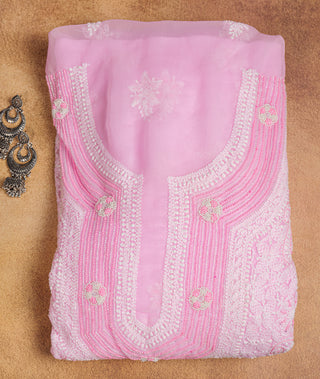 Zuhur Georgette Unstitched Three Piece Suit