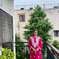 Meerab Chikankari Modal Straight Kurti - 5 Taar Lucknavi Mota Work Embroidery