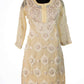 Gauhar Georgette Gota Patti Kurti