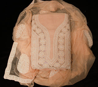 Urshia Cotton Unstitched Three Piece Suit Set