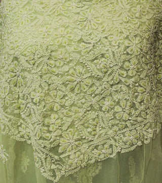 Arwa Unstitched Chikankari Three Piece Suit