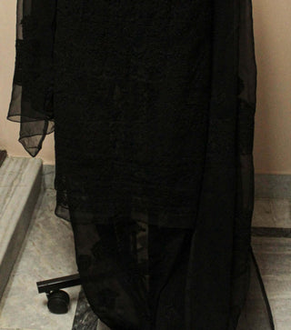 Hania Georgette Three Piece Suit Set
