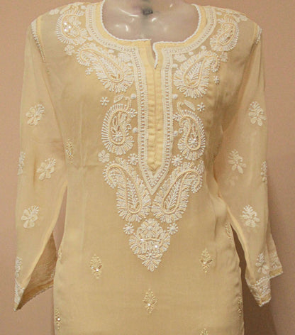 Dareen Straight Georgette Kurti