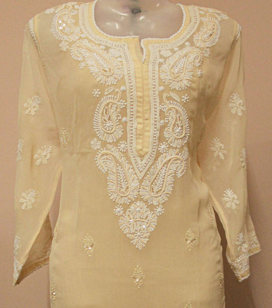 Dareen Straight Georgette Kurti