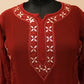 Pure viscos gota patti kurti