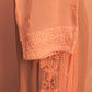 Pure viscos gota patti kurti