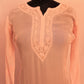 Pure viscos gota patti kurti