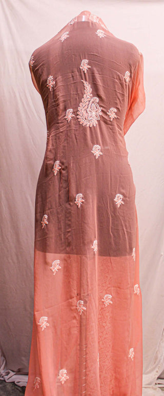 Adila Georgette Unstitched Three Piece Suit