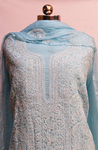 Barkha Cotton Unstitched Three Piece Suit