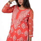 Gauhar Georgette Gota Patti Kurti