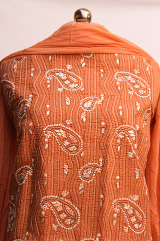 Zarina Unstitched Three Piece Suit Set