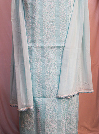 Effat Cotton Three Piece Suit