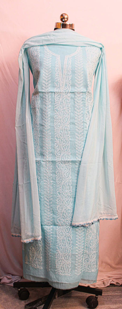 Effat Cotton Three Piece Suit