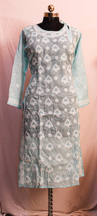 Hifsa Long Cotton Kurti