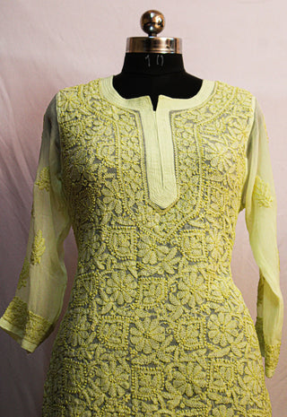 Maryam Straight Georgette Kurti