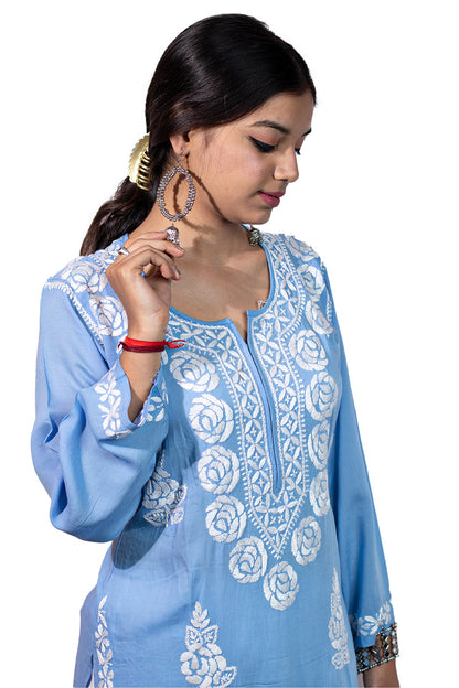 Veena Long Modal Kurti