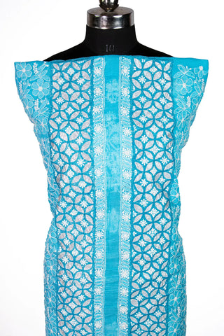 Quality Unstitched Chikankari Kurti Material Online Saibo Lifestyle