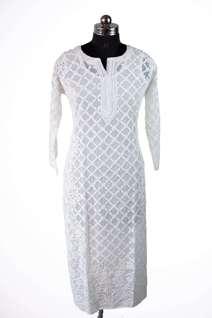 Aayat Straight Georgette Kurti