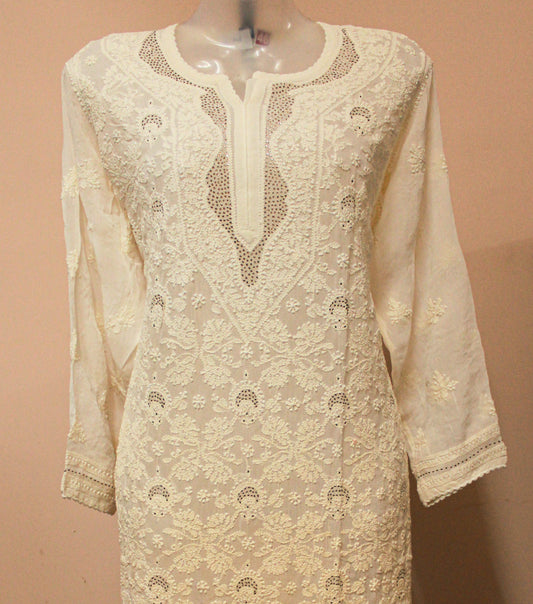 Nabeela Viscose Kurti With Mukaish Work