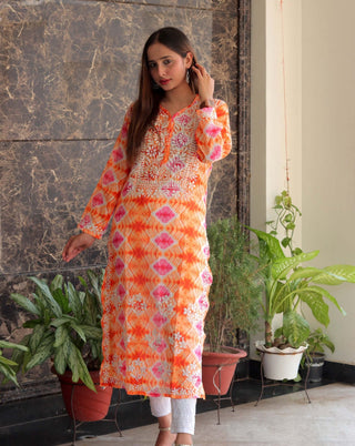 Antara Straight Cotton Kurta