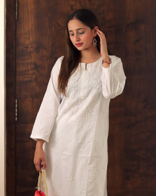 Anamika Straight Cotton Kurta