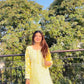 Zeba A Line Cotton Kurti
