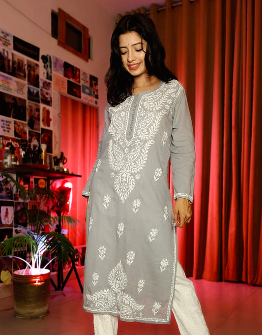 Nimi Rayon Cotton Kurta