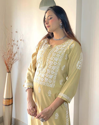 Falak Rayon Cotton Kurta