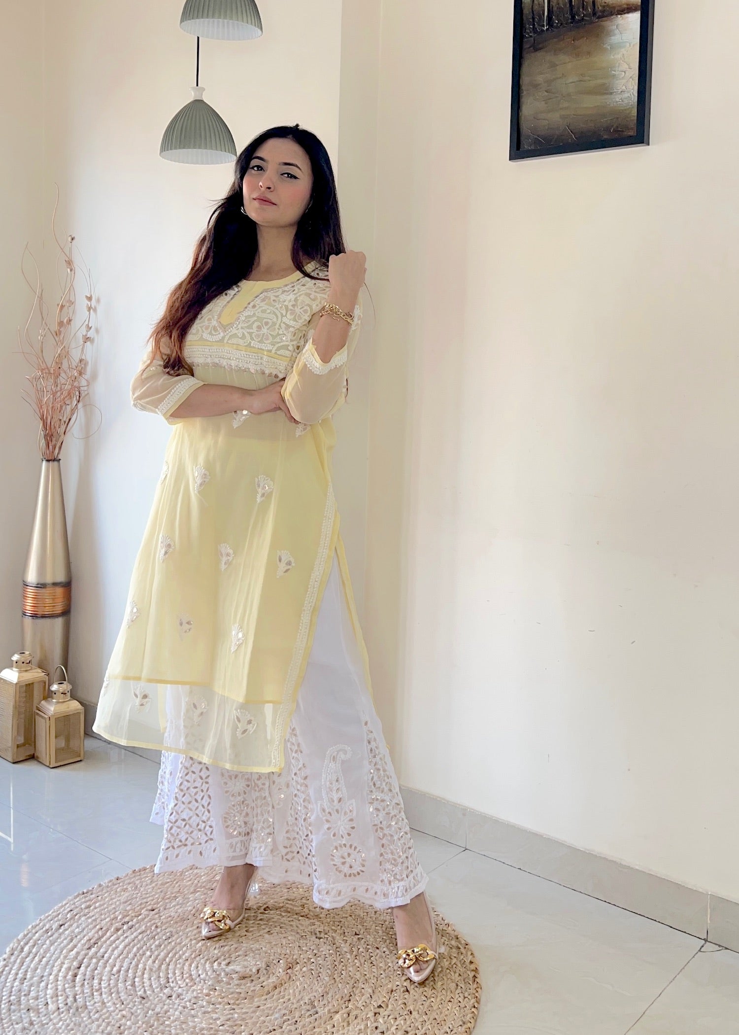 Best Gota Patti Work Chikankari Suits Online Saibo Lifestyle