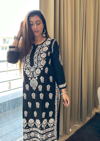 Aaliya Long Modal Kurta