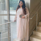 Haalia Georgette Straight Kurta Set