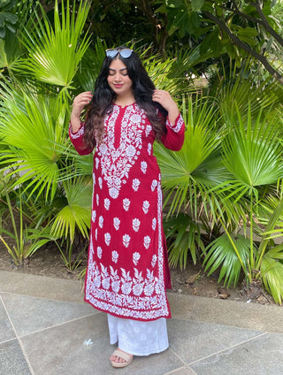 Aaliya Long Modal Kurta