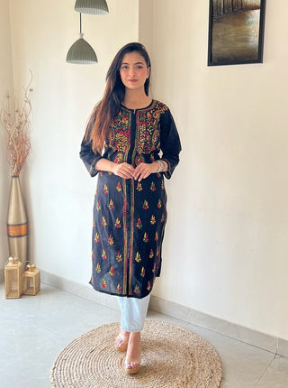 Naabiha Straight Cotton Kurta