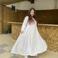 Baano Muslin A line Anarkali Kurti