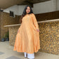 Baano Muslin A line Anarkali Kurti