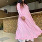 Baano Muslin A line Anarkali Kurti