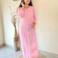Ayyan Long Viscose kurti with Gota Patti