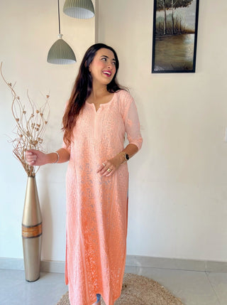 Ramsha Straight Viscose Kurti