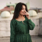 Cala Cotton A Line Anarkali Kurti
