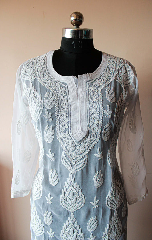 Eshal Straight Georgette kurti