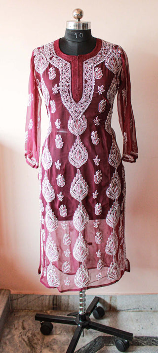 Eshal Straight Georgette kurti
