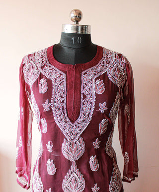 Eshal Straight Georgette kurti