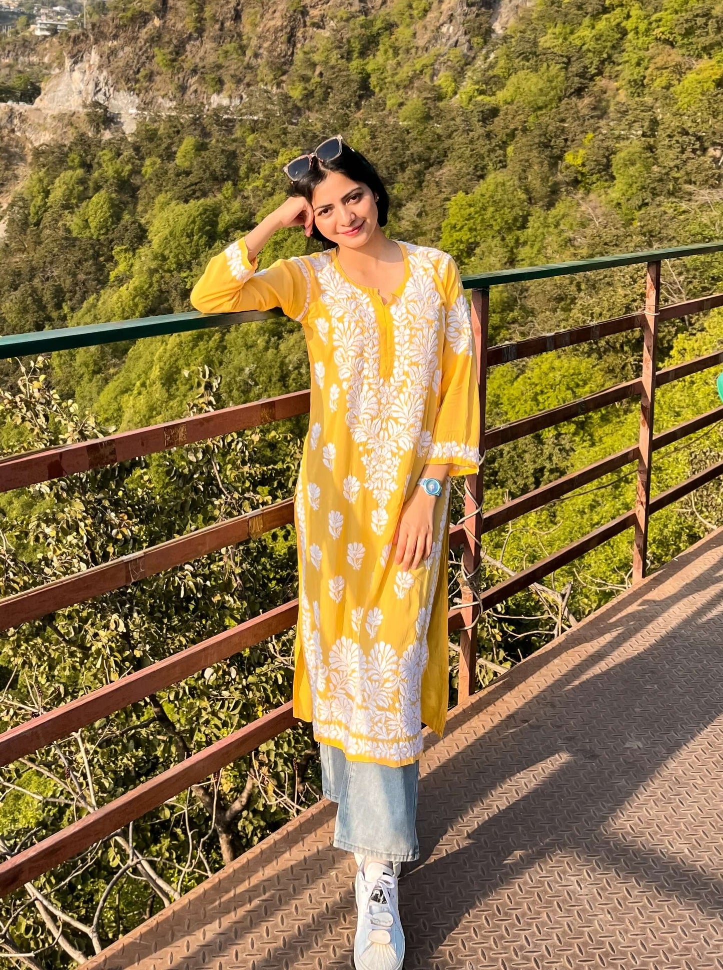 Aaliya Long Modal Kurta