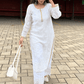 Ana Georgette Palazzo With Gota Patti