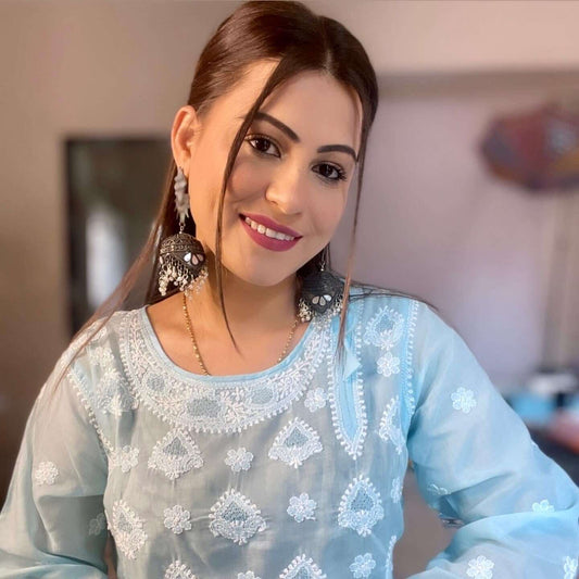 Hifsa Long Cotton Kurti